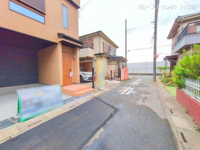 埼玉県川口市三ツ和3丁目の新築戸建て完成写真 2025年10月2日撮影