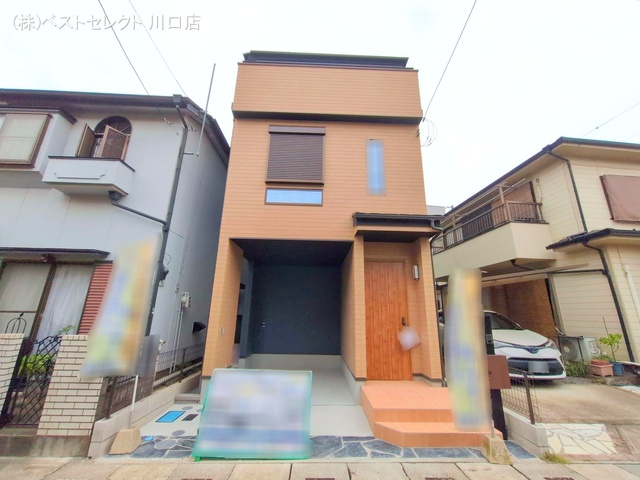 埼玉県川口市三ツ和3丁目の新築戸建て完成写真 2025年10月2日撮影