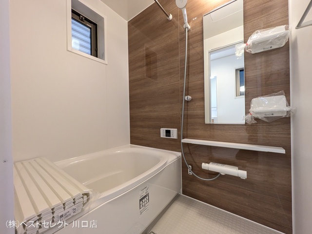 埼玉県蕨市北町４丁目の新築戸建てお風呂写真 2025年12月22日撮影