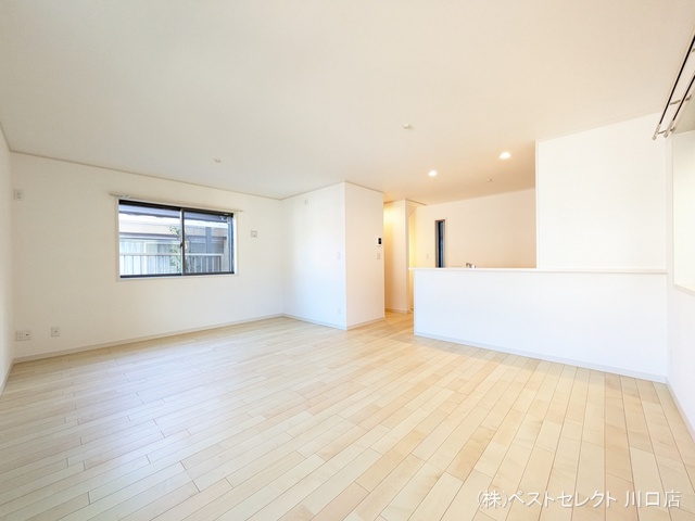 埼玉県蕨市北町４丁目の新築戸建てリビング写真 2025年12月22日撮影