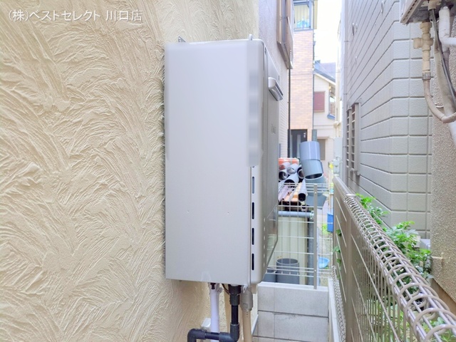 埼玉県蕨市北町４丁目の新築戸建て外構写真 2025年11月5日撮影