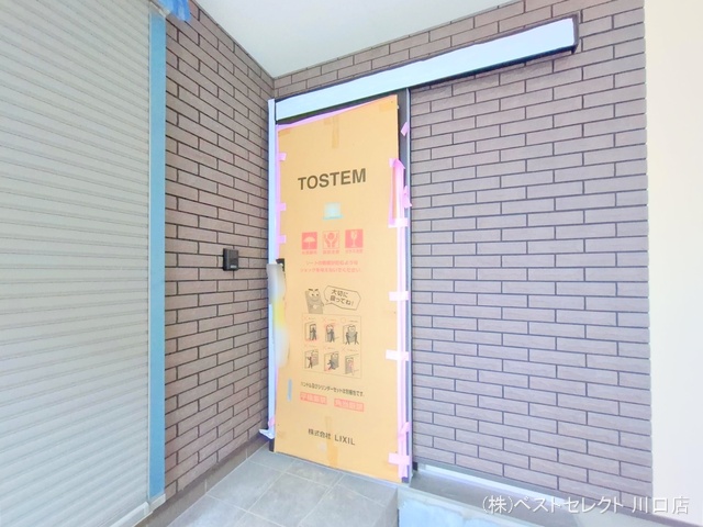 埼玉県蕨市北町４丁目の新築戸建て外構写真 2025年11月5日撮影