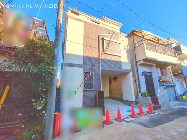 埼玉県蕨市北町４丁目の新築戸建て完成写真 2025年12月3日撮影