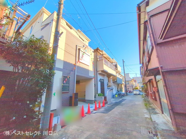 埼玉県蕨市北町４丁目の新築戸建て完成写真 2025年12月3日撮影