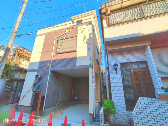 埼玉県蕨市北町４丁目の新築戸建て完成写真 2025年12月3日撮影