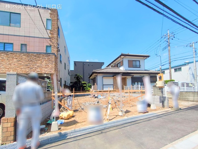 埼玉県川口市東川口6丁目の新築戸建て更地・土地写真 2025年6月17日撮影