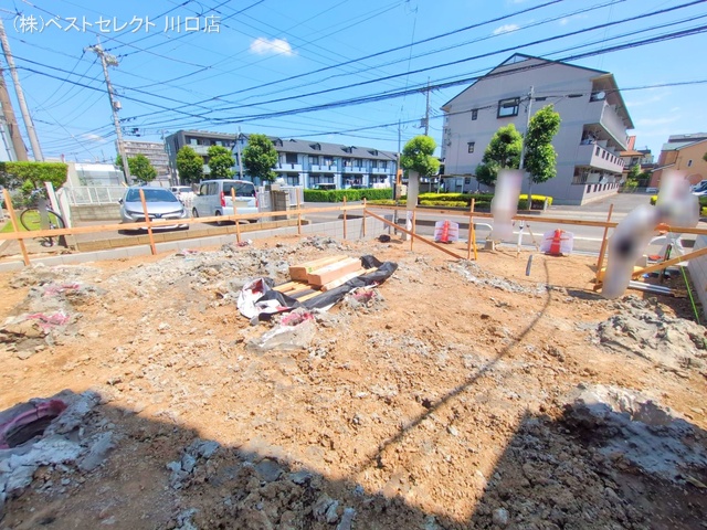 埼玉県川口市東川口6丁目の新築戸建て更地・土地写真 2025年6月17日撮影