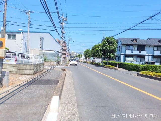 埼玉県川口市東川口6丁目の新築戸建て更地・土地写真 2025年6月17日撮影