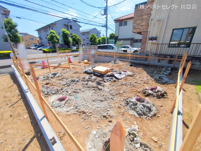 埼玉県川口市東川口6丁目の新築戸建て更地・土地写真 2025年6月17日撮影