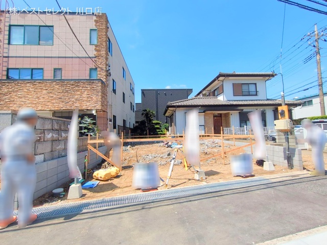 埼玉県川口市東川口6丁目の新築戸建て更地・土地写真 2025年6月17日撮影