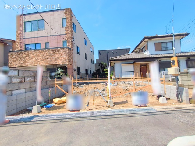 埼玉県川口市東川口6丁目の新築戸建て更地・土地写真 2025年6月17日撮影