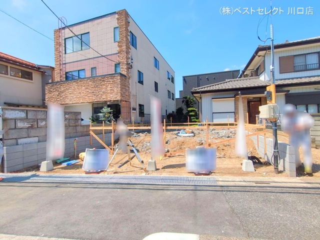 埼玉県川口市東川口6丁目の新築戸建て更地・土地写真 2025年6月17日撮影