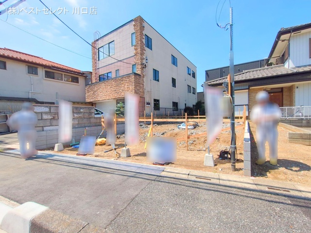 埼玉県川口市東川口6丁目の新築戸建て更地・土地写真 2025年6月17日撮影
