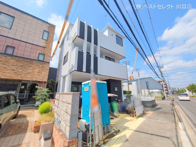 埼玉県川口市東川口6丁目の新築戸建て外構写真 2025年8月31日撮影