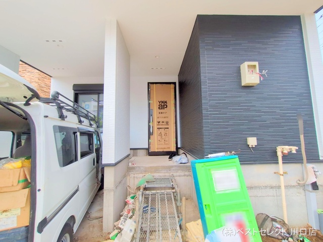 埼玉県川口市東川口6丁目の新築戸建て外構写真 2025年8月31日撮影