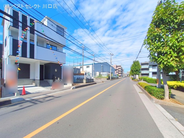 埼玉県川口市東川口6丁目の新築戸建て完成写真 2025年9月20日撮影