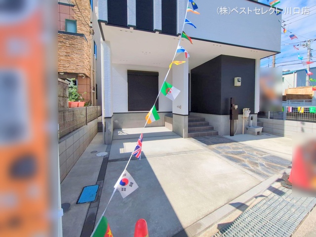 埼玉県川口市東川口6丁目の新築戸建て完成写真 2025年9月20日撮影