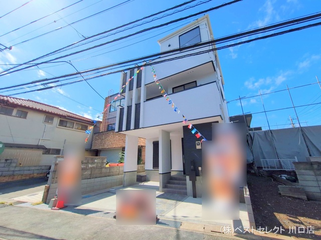 埼玉県川口市東川口6丁目の新築戸建て完成写真 2025年9月20日撮影