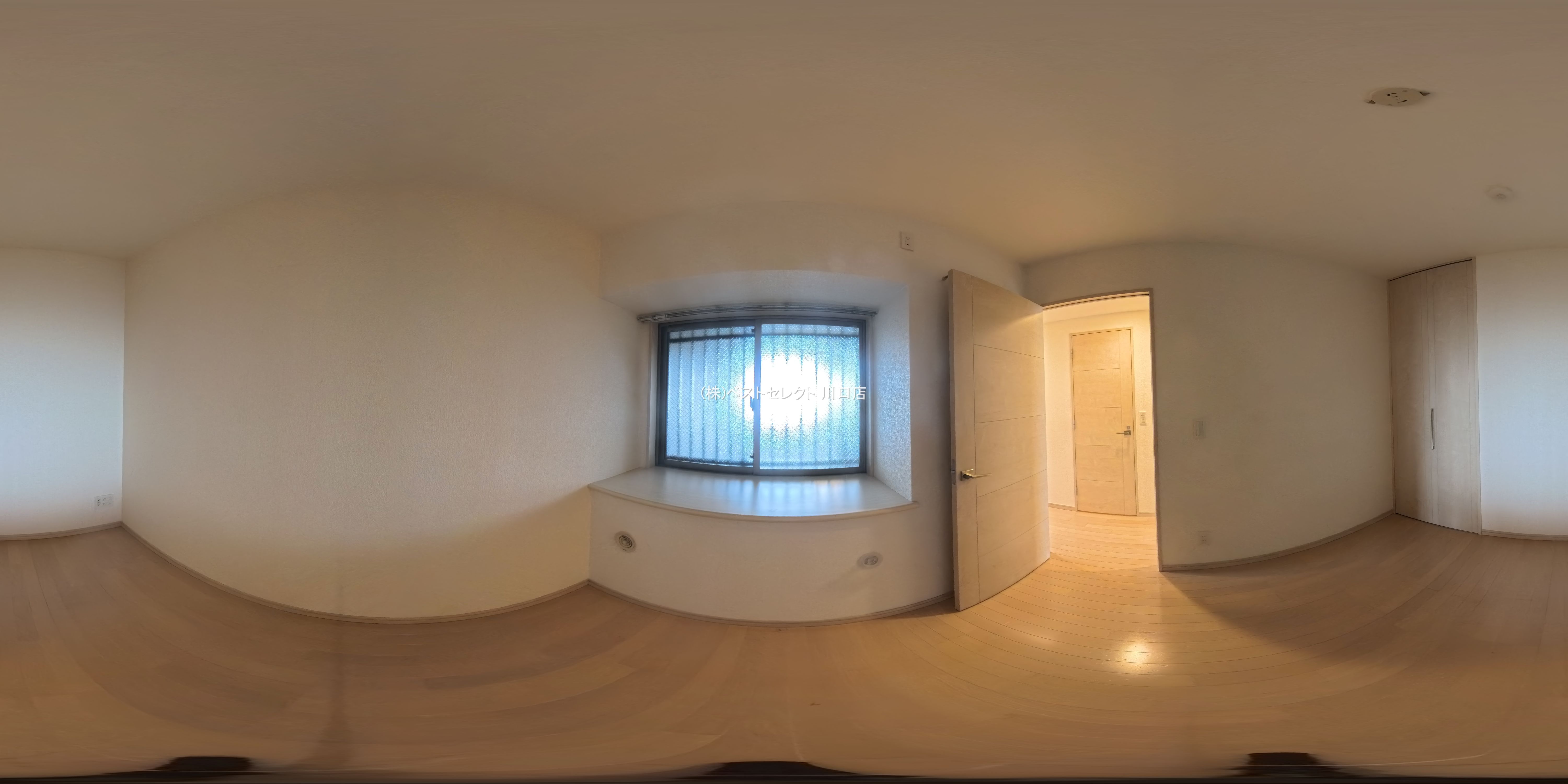 埼玉県川口市大字里のマンション『シーズガーデングリーンパティオ』パノラマ（居室サブ）写真 2025年6月30日撮影