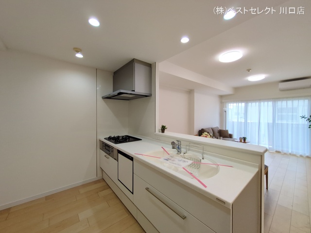埼玉県川口市元郷1丁目のマンション『レーベンハイム川口元郷サザンテラス』キッチン写真 2025年7月2日撮影