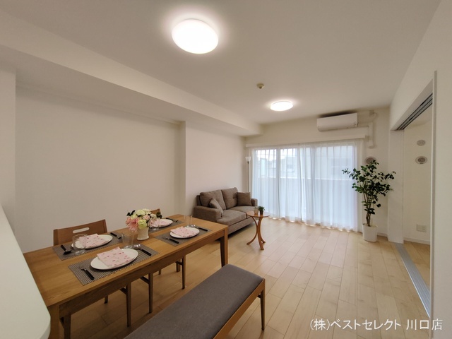 埼玉県川口市元郷1丁目のマンション『レーベンハイム川口元郷サザンテラス』リビング写真 2025年7月2日撮影