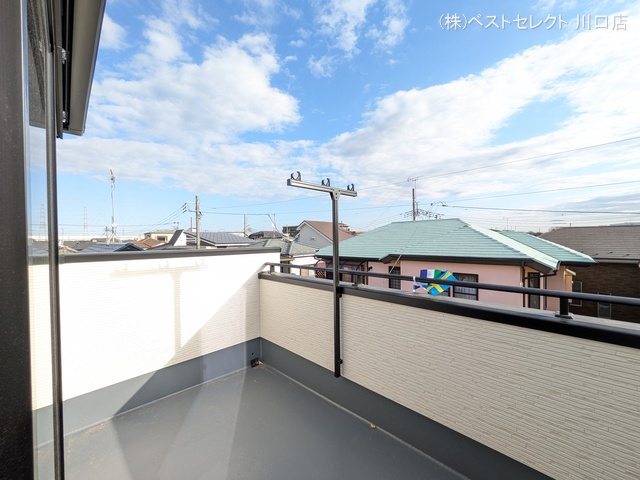 埼玉県川口市前川町４丁目の新築戸建てバルコニー写真 2026年1月19日撮影
