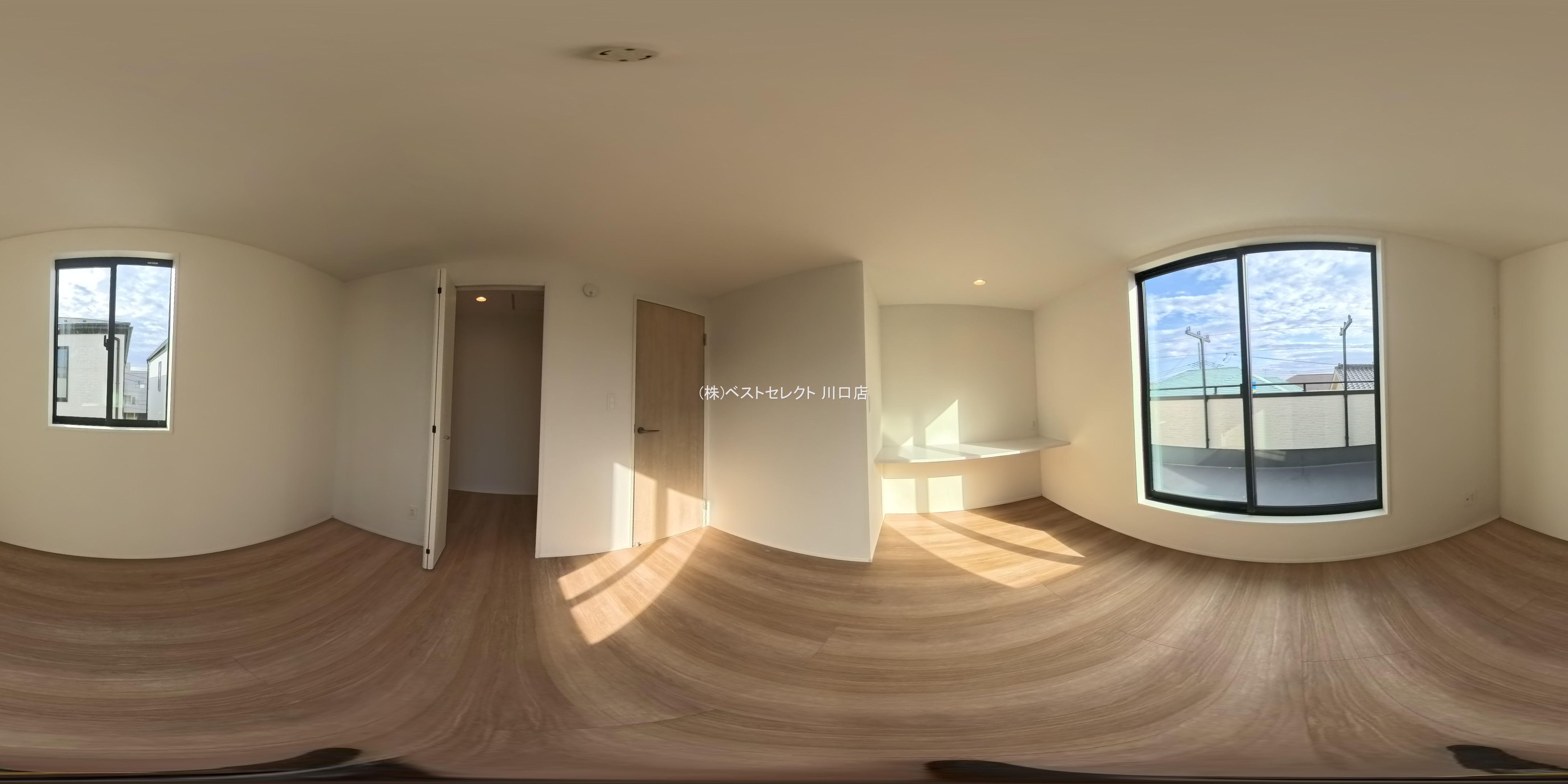 埼玉県川口市前川町４丁目の新築戸建てパノラマ（居室メイン）写真 2026年1月19日撮影