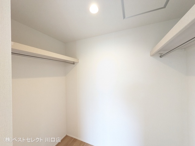 埼玉県川口市前川町４丁目の新築戸建て収納(ウォークインクローゼット)写真 2026年1月19日撮影