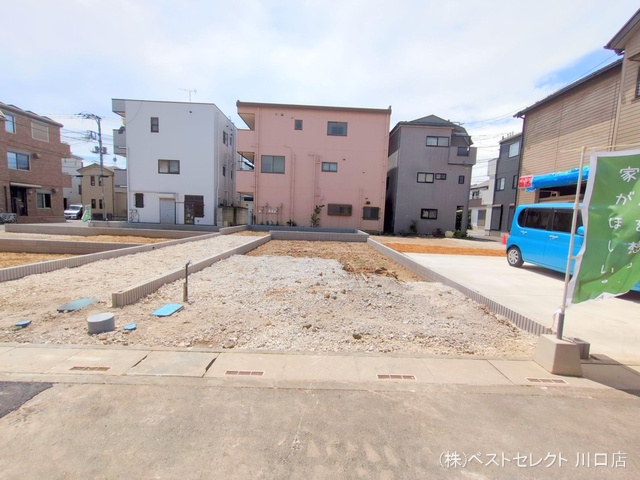埼玉県川口市前川町４丁目の新築戸建て更地・土地写真 2025年6月22日撮影