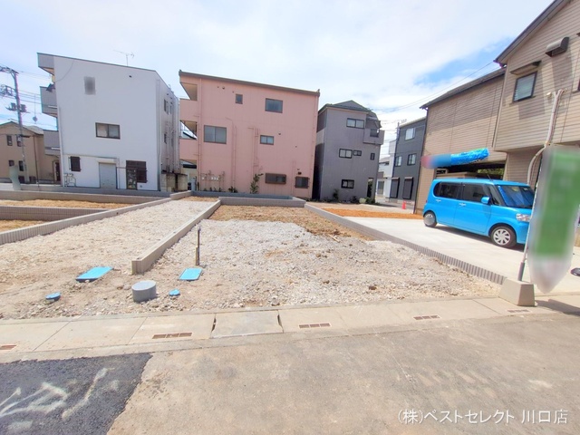 埼玉県川口市前川町４丁目の新築戸建て更地・土地写真 2025年6月22日撮影
