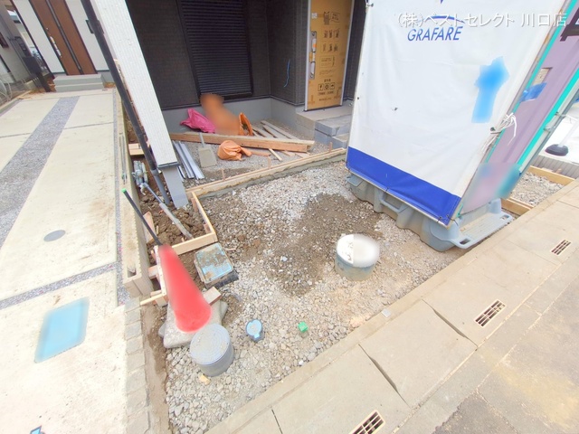 埼玉県川口市前川町４丁目の新築戸建て外構写真 2025年12月2日撮影