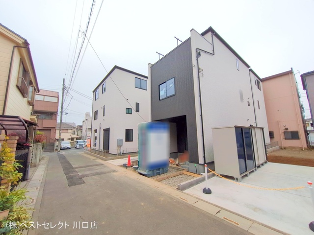 埼玉県川口市前川町４丁目の新築戸建て外構写真 2025年12月2日撮影