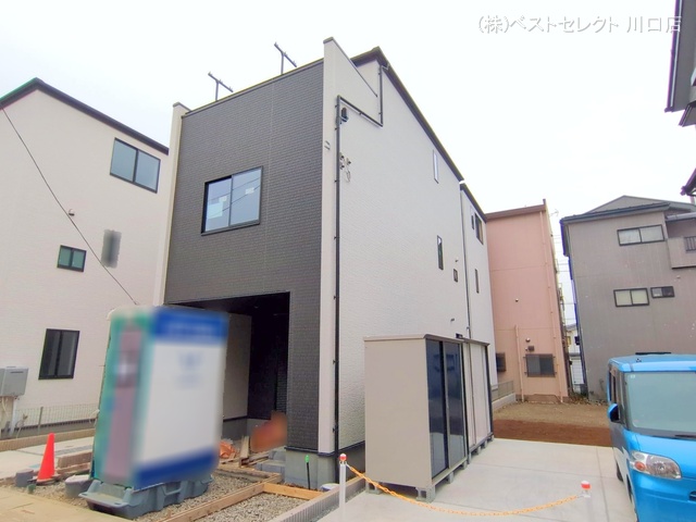 埼玉県川口市前川町４丁目の新築戸建て外構写真 2025年12月2日撮影