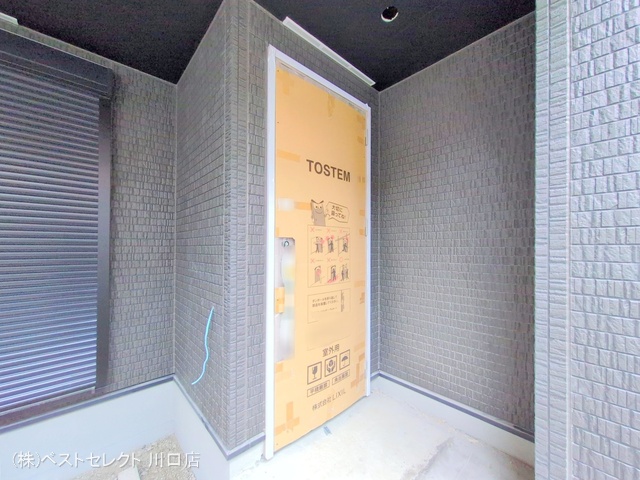 埼玉県川口市前川町４丁目の新築戸建て外構写真 2025年12月2日撮影