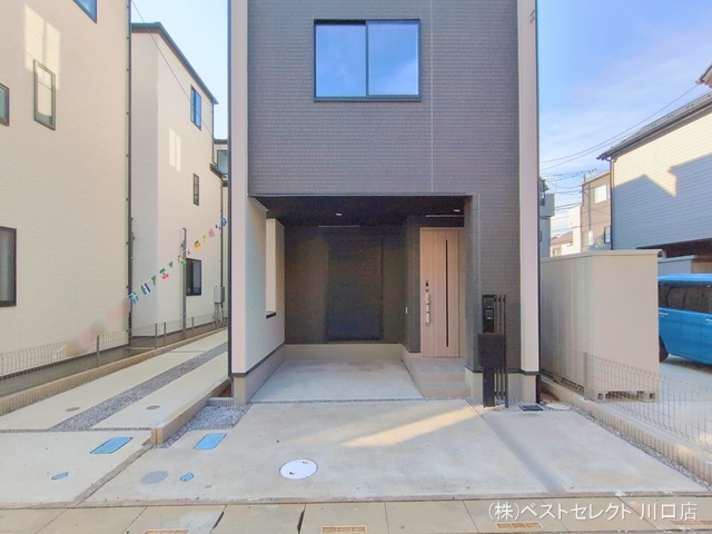 埼玉県川口市前川町４丁目の新築戸建て完成写真 2026年1月4日撮影