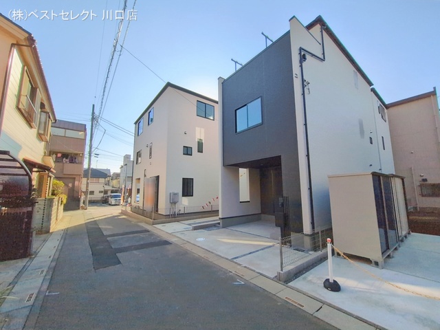 埼玉県川口市前川町４丁目の新築戸建て完成写真 2026年1月4日撮影