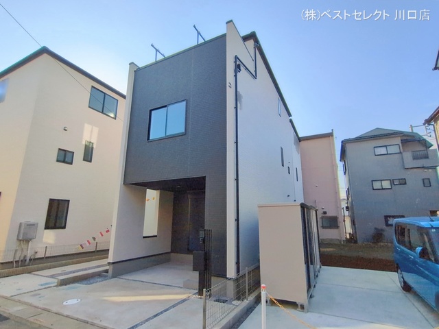 埼玉県川口市前川町４丁目の新築戸建て完成写真 2026年1月4日撮影