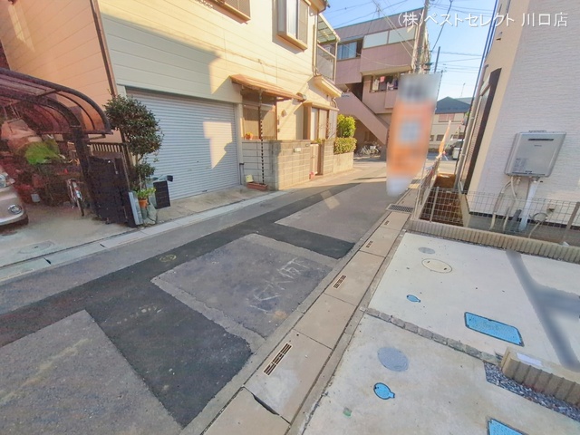 埼玉県川口市前川町４丁目の新築戸建て完成写真 2026年1月4日撮影