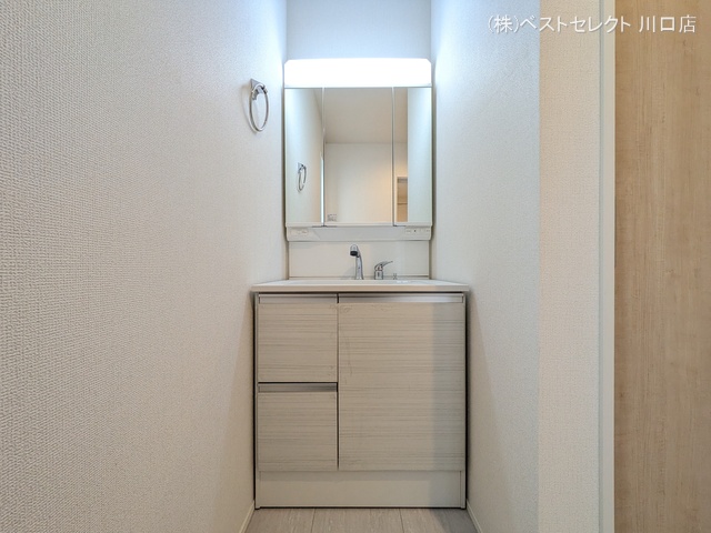 埼玉県川口市前川町４丁目の新築戸建て洗面所写真 2026年1月19日撮影