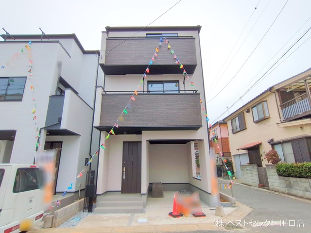 埼玉県川口市前川町４丁目の新築戸建て完成写真 2025年11月4日撮影