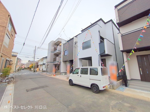 埼玉県川口市前川町４丁目の新築戸建て完成写真 2025年11月4日撮影