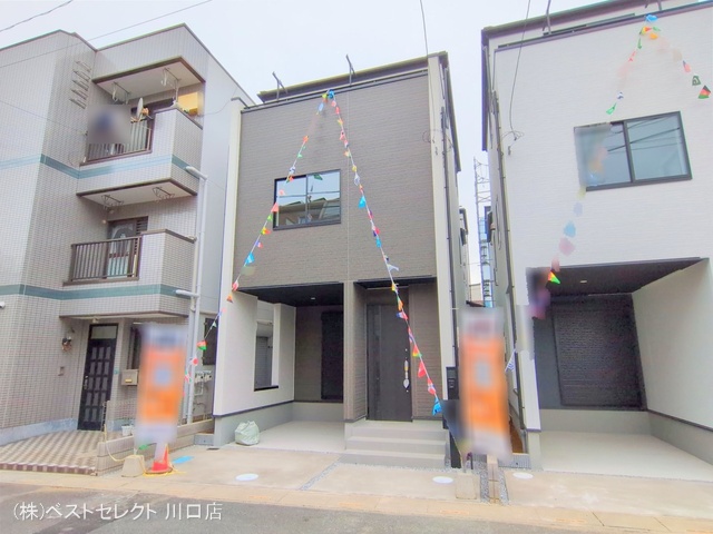 埼玉県川口市前川町４丁目の新築戸建て完成写真 2025年11月4日撮影