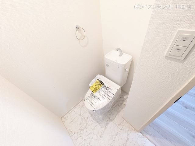埼玉県蕨市北町２丁目の新築戸建てトイレ写真 2026年2月2日撮影