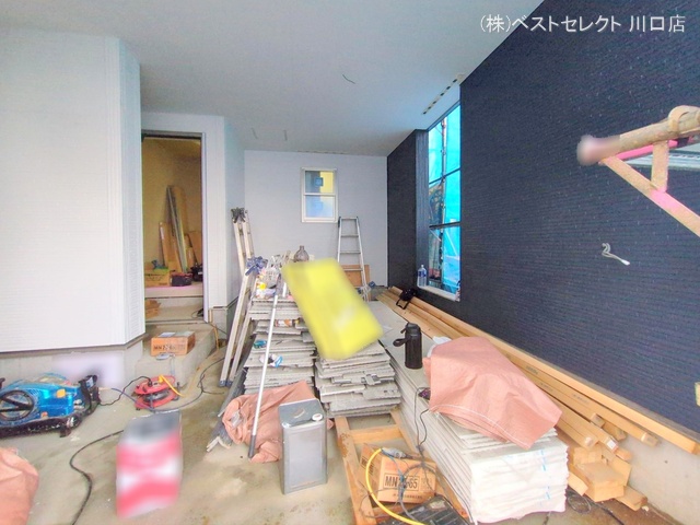 埼玉県蕨市北町２丁目の新築戸建てシート写真 2025年6月24日撮影