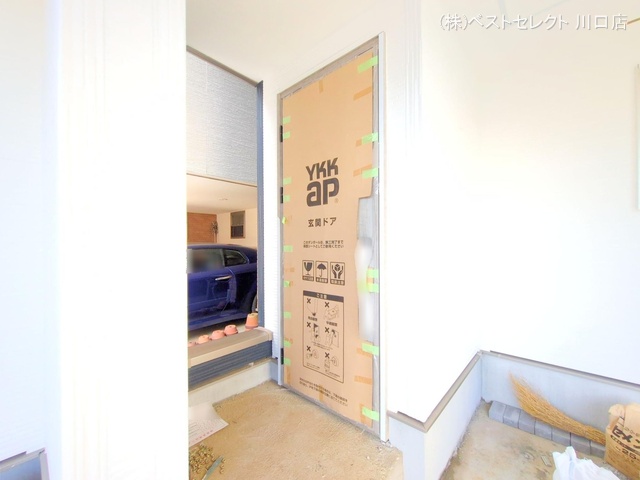 埼玉県蕨市北町２丁目の新築戸建て外構写真 2025年7月17日撮影