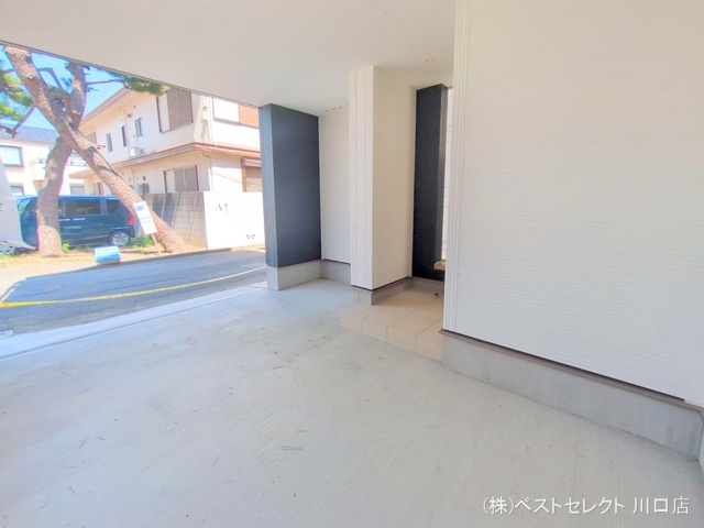 埼玉県蕨市北町２丁目の新築戸建て完成写真 2025年8月14日撮影