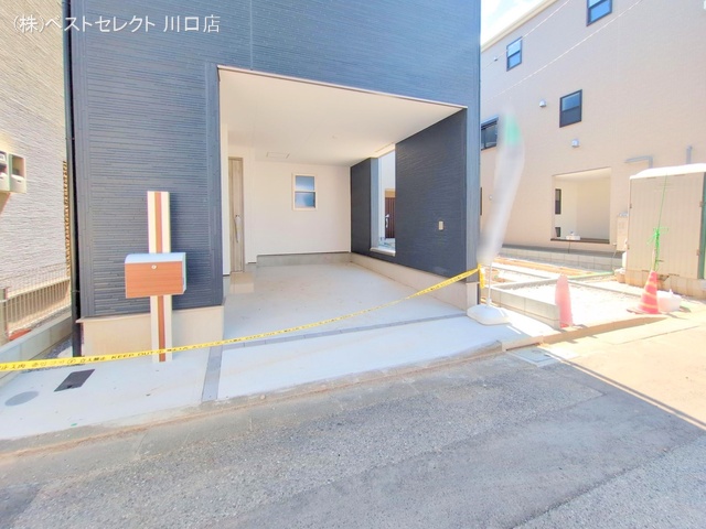 埼玉県蕨市北町２丁目の新築戸建て完成写真 2025年8月14日撮影