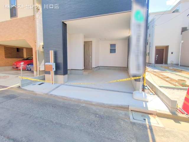 埼玉県蕨市北町２丁目の新築戸建て完成写真 2025年8月14日撮影