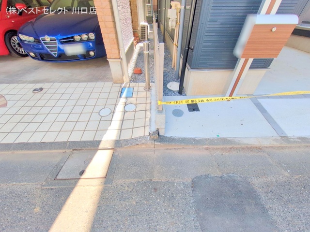 埼玉県蕨市北町２丁目の新築戸建て完成写真 2025年8月14日撮影