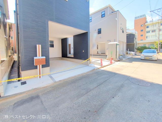 埼玉県蕨市北町２丁目の新築戸建て完成写真 2025年8月14日撮影